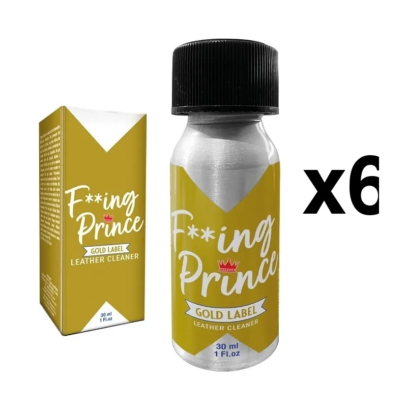 FL Leather Cleaner F**ING PRINCE GOLD LABEL 30ml x6
